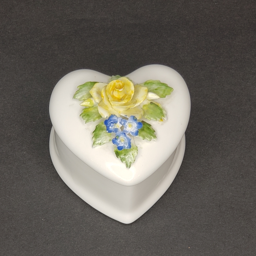 Royal Adderley Trinket Box Bone China